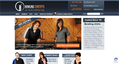 Desktop Screenshot of bowlingconcepts.com